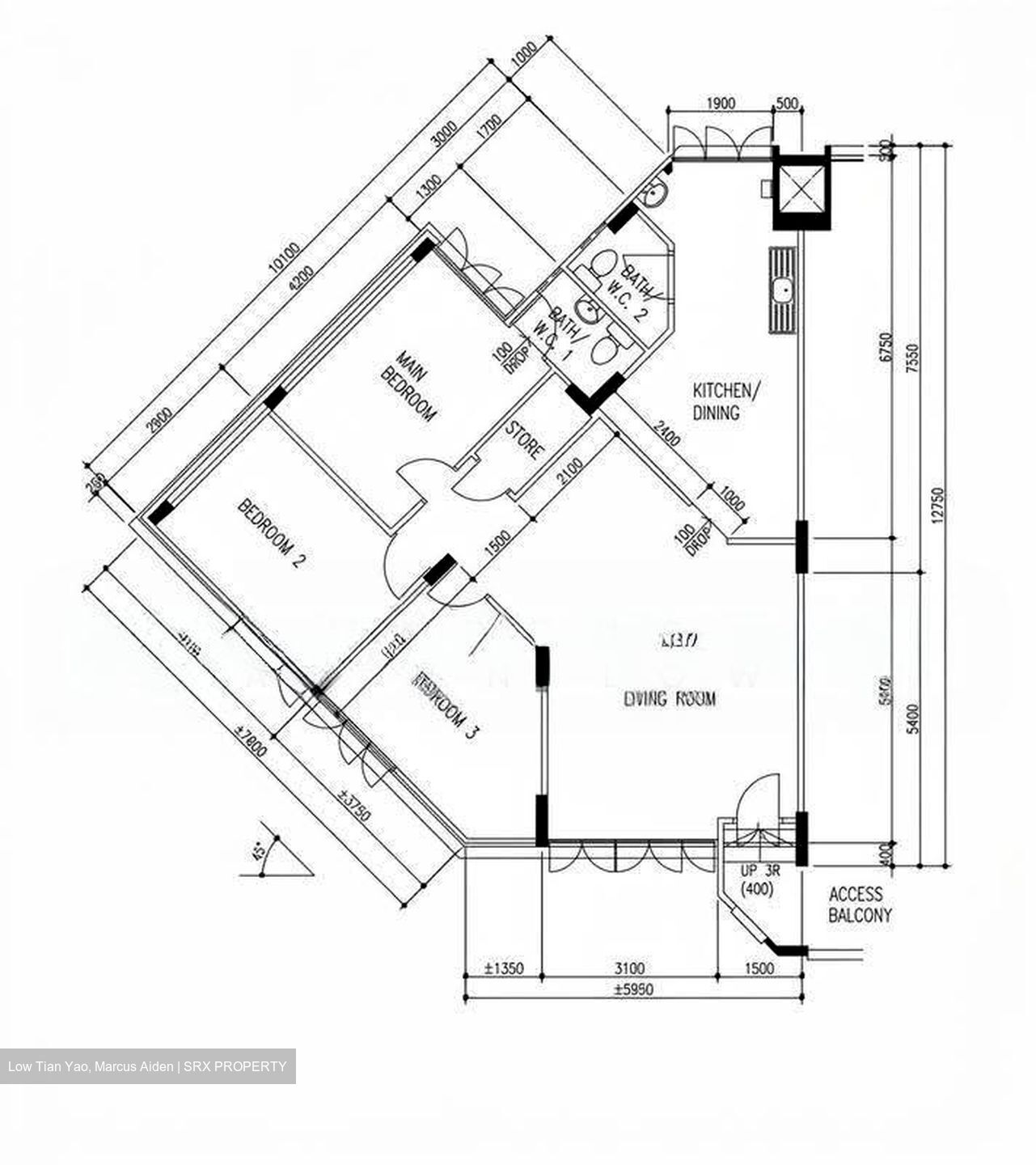 Blk 252 Hougang Avenue 3 (Hougang), HDB 4 Rooms #634069701